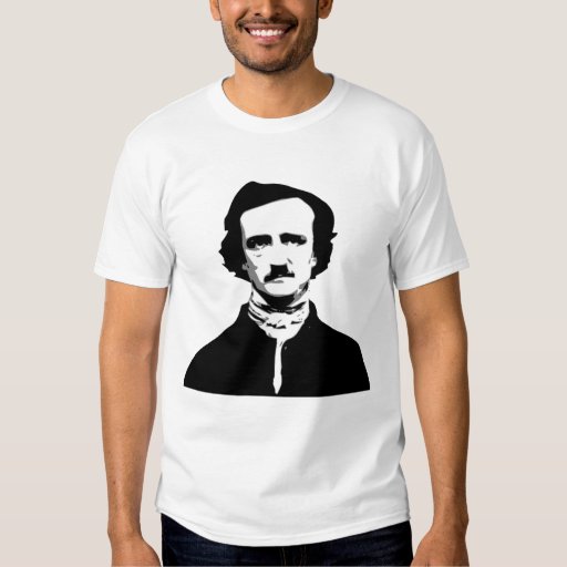 Edgar Allan Poe T-Shirt | Zazzle