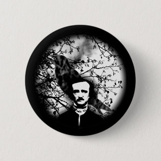 Edgar Allan Poe 'The Raven' Button