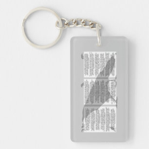 Edgar Allan Poe The Raven Keychain