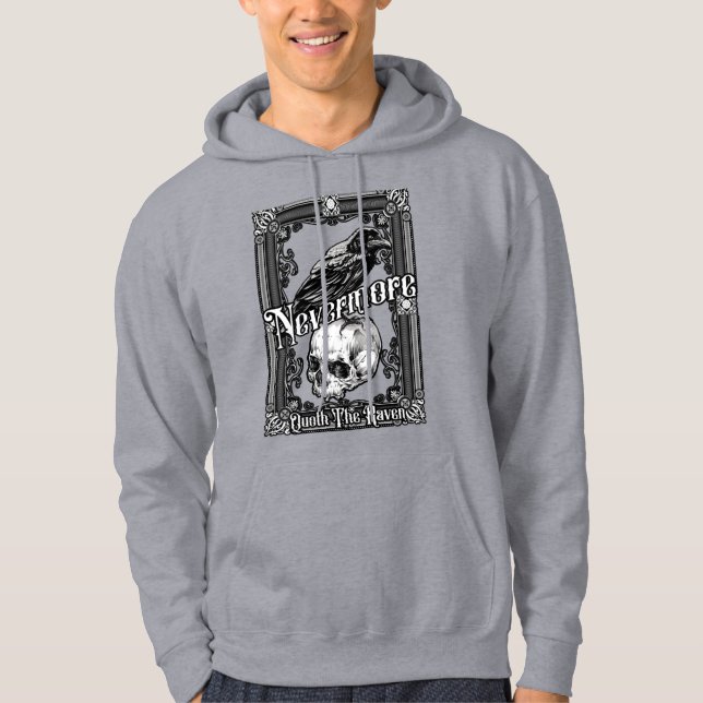 Edgar Allan Poe The Raven Nevermore T-ShirtEdgar A Hoodie (Front)
