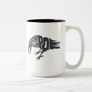 Edgar Allan Poe - The Raven Two-Tone Coffee Mug