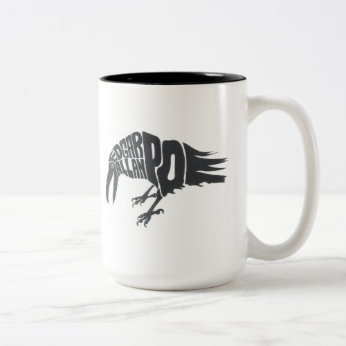 Edgar Allan Poe _ The Raven Two_Tone Coffee Mug