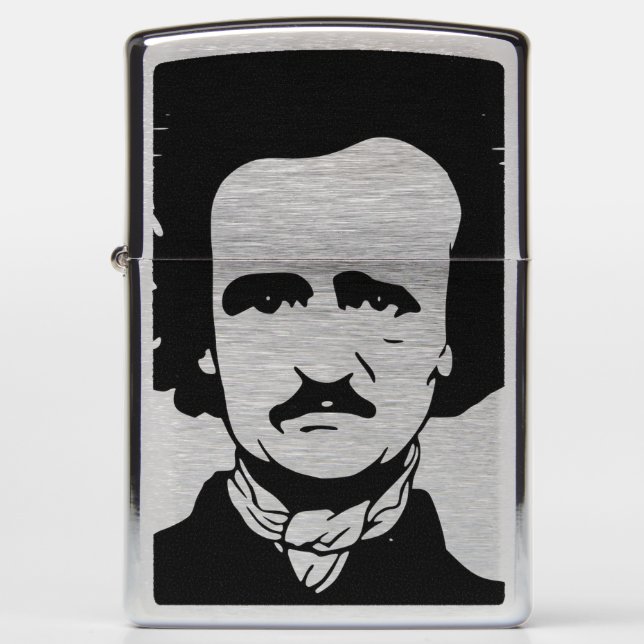 Edgar Allan Poe Zippo Lighter (Front)