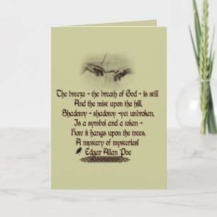 Edgar Allan Poe's Quote Card