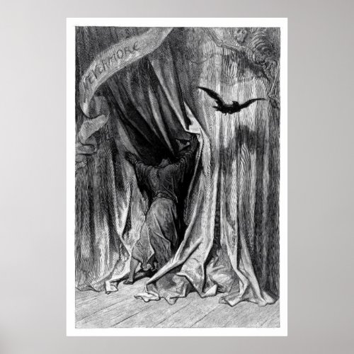 Edgar Allan Poes Raven _ Nevermore Poster