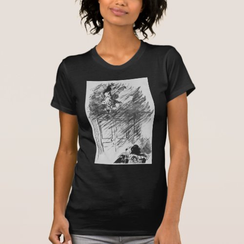 Edgar Allan Poes The Raven By Edouard Manet T_Shirt