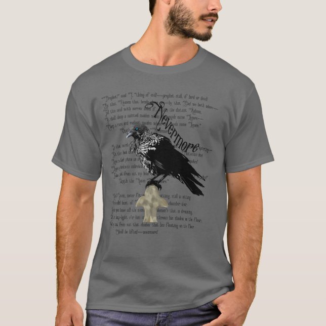 Edgar Allan Poe's The Raven T-Shirt (Front)