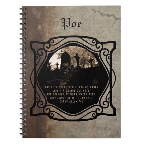 Edgar Allen Poe Notebook