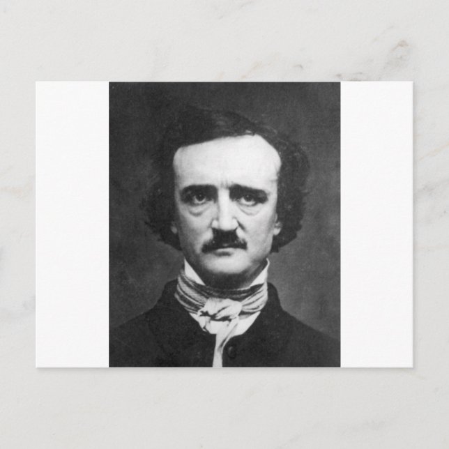 edgar allen poe postcard (Front)