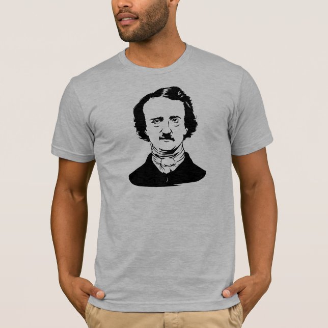 Edgar Allen Poe Raven T-Shirt (Front)
