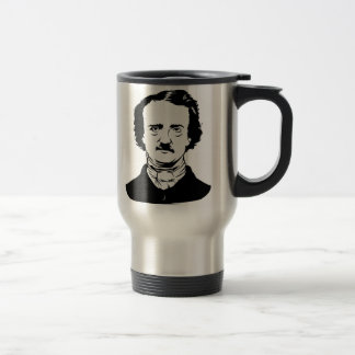 Edgar Allen Poe Raven Travel Mug