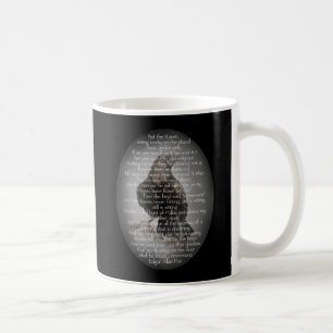 Edgar Allen Poe "The Raven" Halloween Poem bird Coffee Mug
