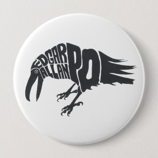 Edgar Allen Poe - The Raven Pinback Button