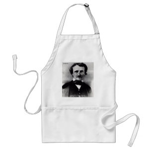 Edgar Allen Poe "Weep Alone" Love Quote Gifts Adult Apron