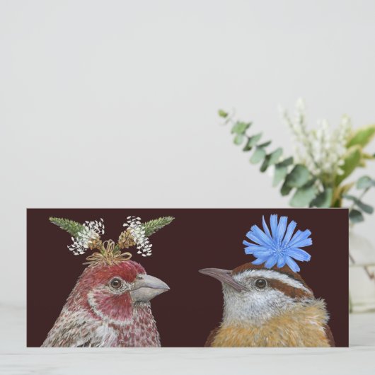 Edgar and Talulah flat card (Standing Front)