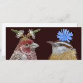 Edgar and Talulah flat card (Front/Back)