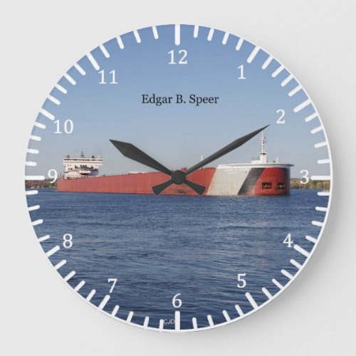 Edgar B Speer clock