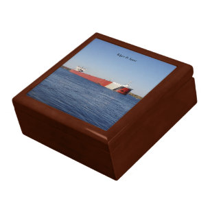 Edgar B. Speer keepsake box