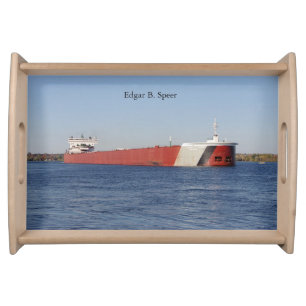 Edgar B. Speer serving tray