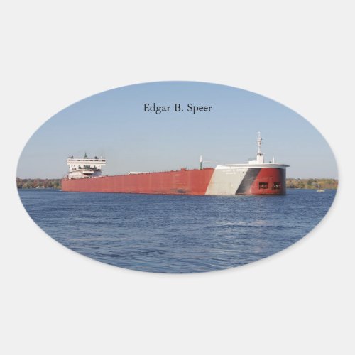 Edgar B Speer sticker