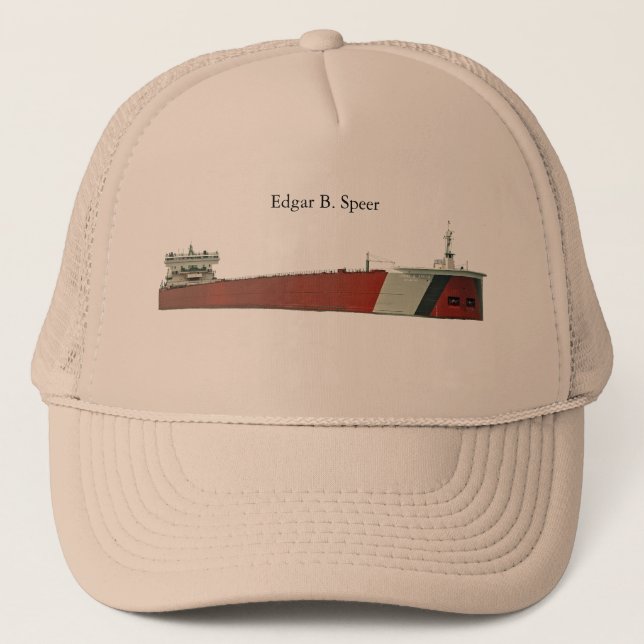 Edgar B. Speer trucker hat (Front)