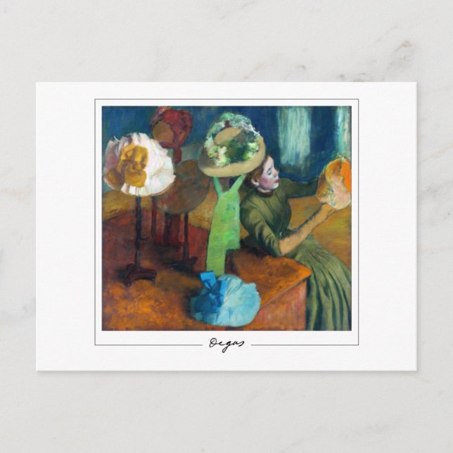 Edgar Degas #12-2 - Fine Art Postcard (Front)