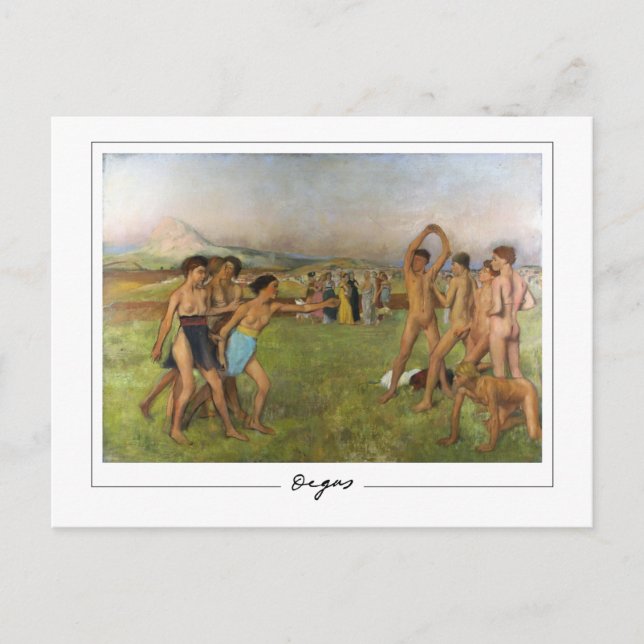 Edgar Degas #139 - Fine Art Postcard (Front)