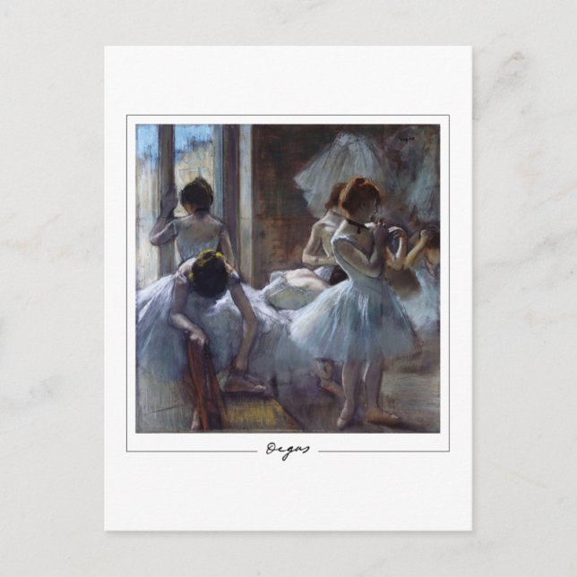 Edgar Degas #1 - Fine Art Postcard (Front)
