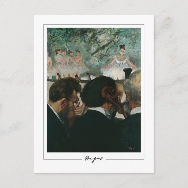Edgar Degas #5-2 - Fine Art Postcard (Front)
