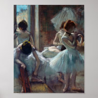 Edgar Degas -  A Group of Dancers