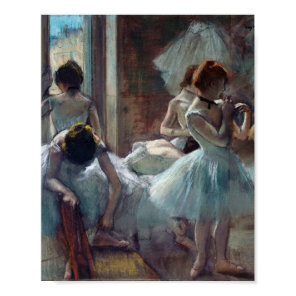 Edgar Degas -  A Group of Dancers Poster