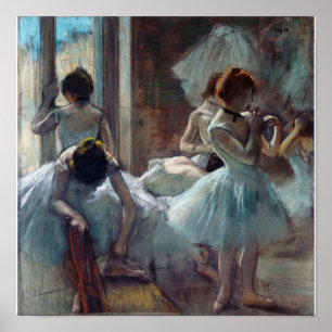 Edgar Degas -  A Group of Dancers Poster