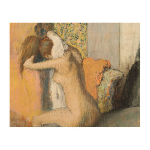 Edgar Degas   After the Bath, Woman Drying Neck Wood Wall Decor