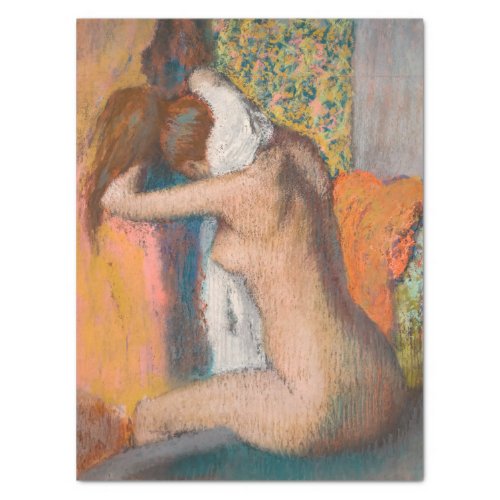 Edgar Degas _ After the Bath Woman Wiping Neck Tissue Paper