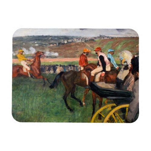 Edgar Degas _ At the Races Magnet