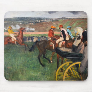 Edgar Degas - At the Races Mouse Pad
