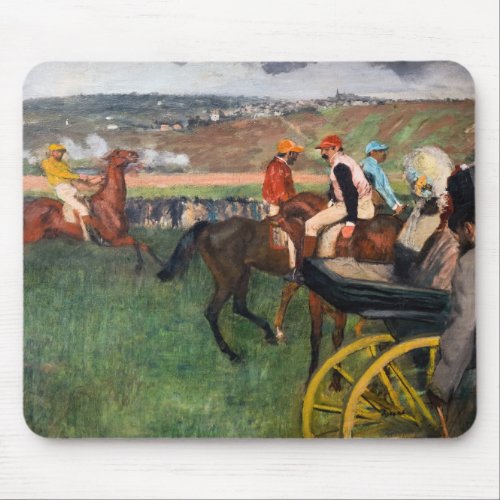 Edgar Degas _ At the Races Mouse Pad