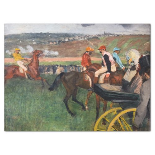 Edgar Degas _ At the Races Tissue Paper