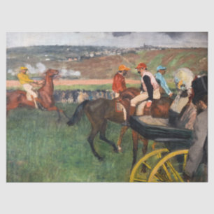 Edgar Degas - At the Races Tissue Paper