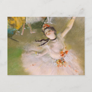 Edgar Degas Ballerina Fine Art Postcard