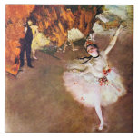 Edgar Degas - Ballerina painting Ceramic Tile