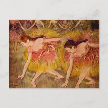 Edgar Degas Ballerina Postcard