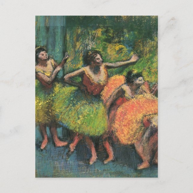 Edgar Degas Ballerina Postcards (Front)