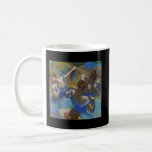 Edgar Degas Ballerina&#39;S In Blue Ballet Impressioni Coffee Mug