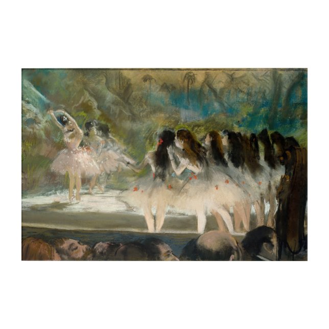 Edgar Degas - Ballet at the Paris Opera Acrylic Print (Front)