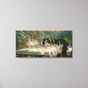 Edgar Degas - Ballet at the Paris Opera Canvas Print