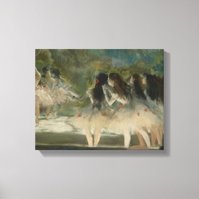 Edgar Degas – Ballet at the Paris Opera Canvas Print (Front)