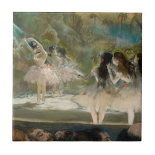 Edgar Degas - Ballet at the Paris Opera Ceramic Tile