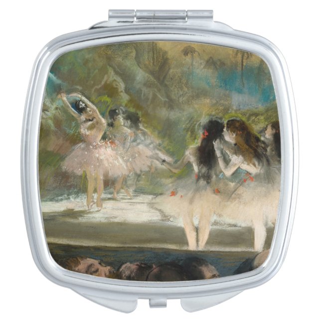 Edgar Degas - Ballet at the Paris Opera Compact Mirror (Front)