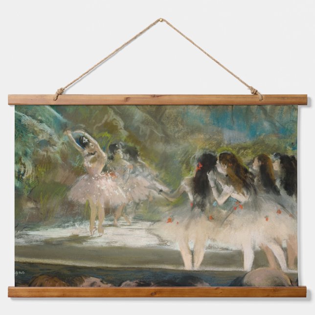 Edgar Degas - Ballet at the Paris Opera Hanging Tapestry (Front)